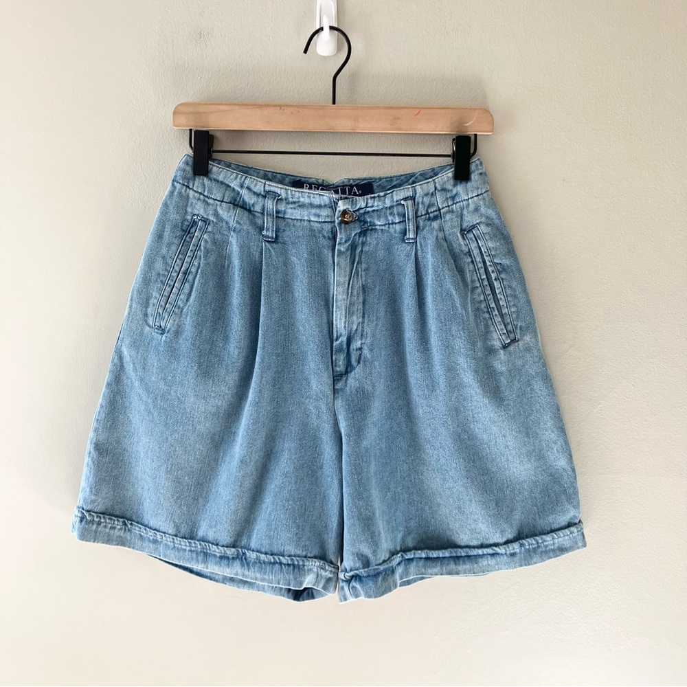 VINTAGE High Waisted Denim Shorts